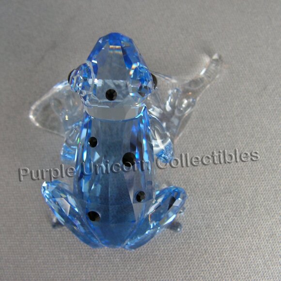 Swarovski Crystal SCS 2009 Gorilla Event Blue Dart Frog ~ SIGNED by Designer - Picture 5 of 8